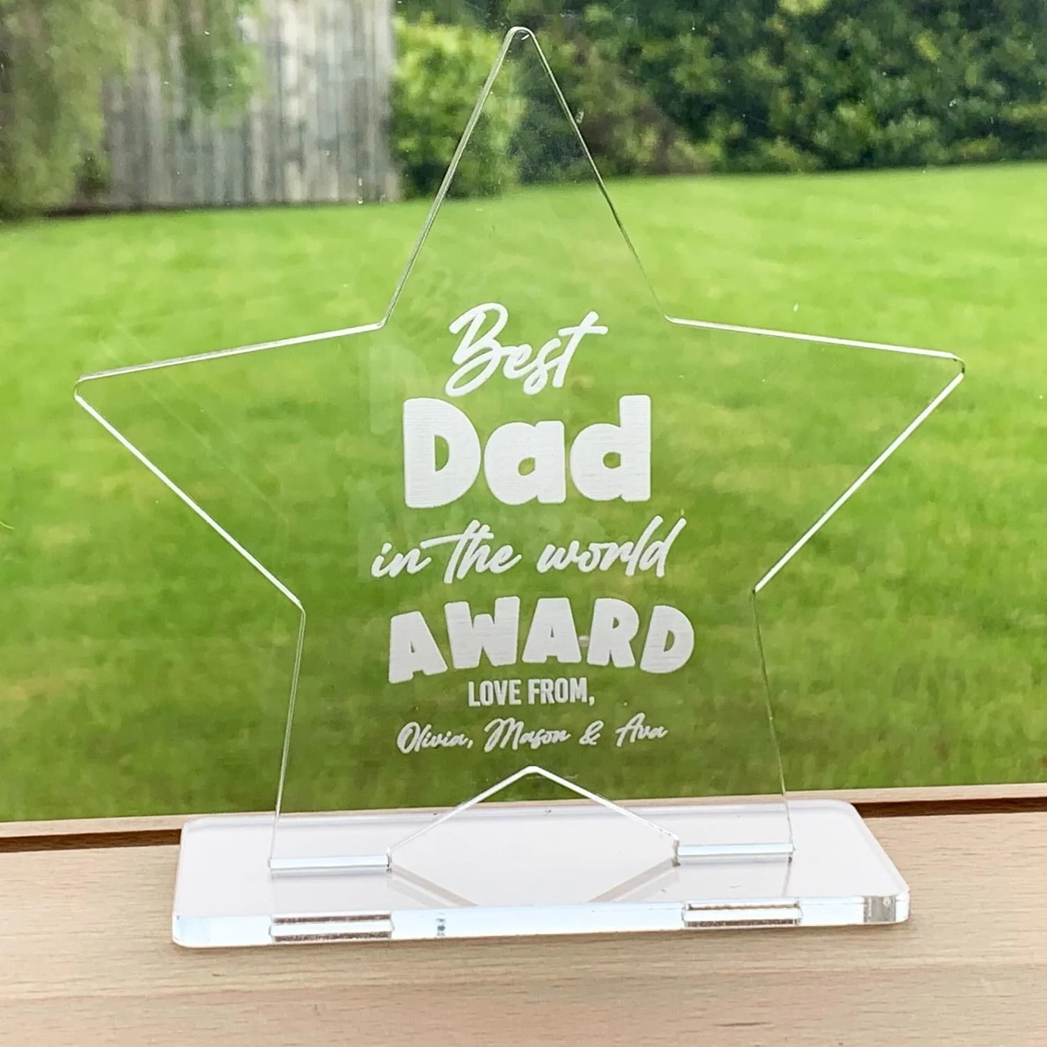 Best Dad Ever Star Award - Image 3