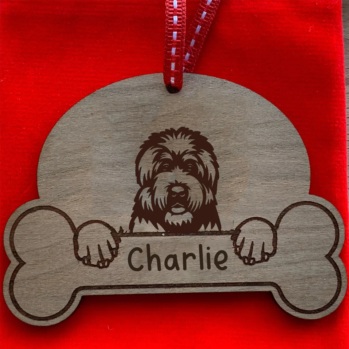 Dog Breed Christmas Bauble 1 - Image 182