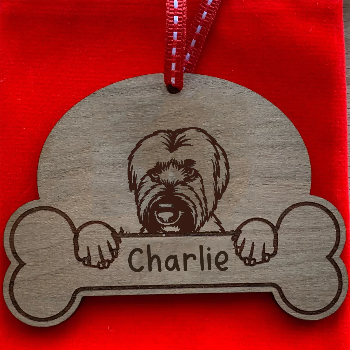 Dog Breed Christmas Bauble 1 - Image 208