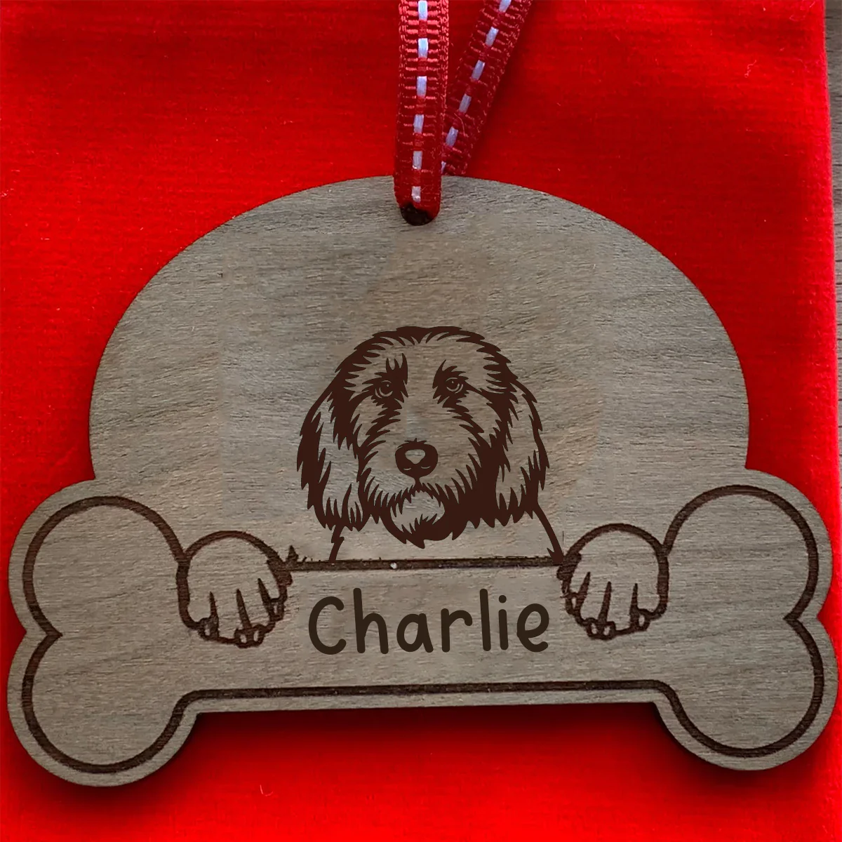 Dog Breed Christmas Bauble 2 - Image 156
