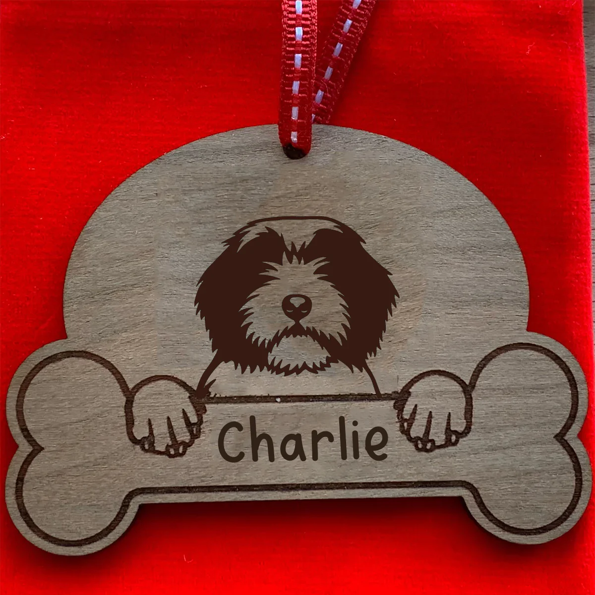 Dog Breed Christmas Bauble 2 - Image 165