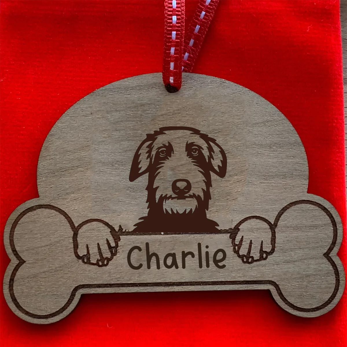 Dog Breed Christmas Bauble 3 - Image 51