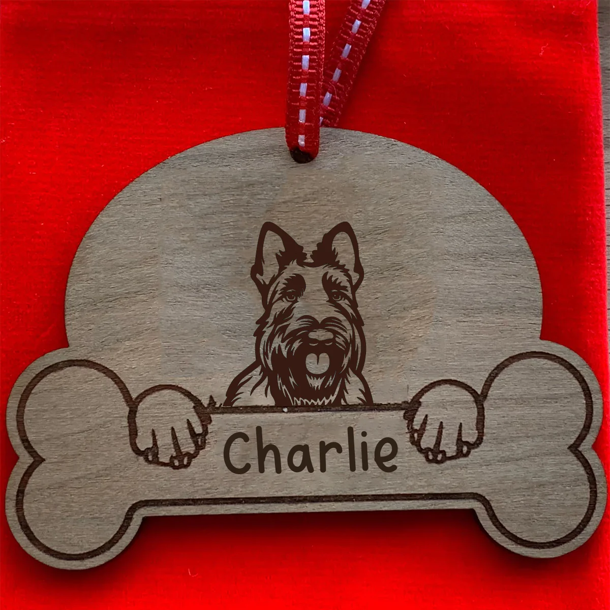 Dog Breed Christmas Bauble 3 - Image 52