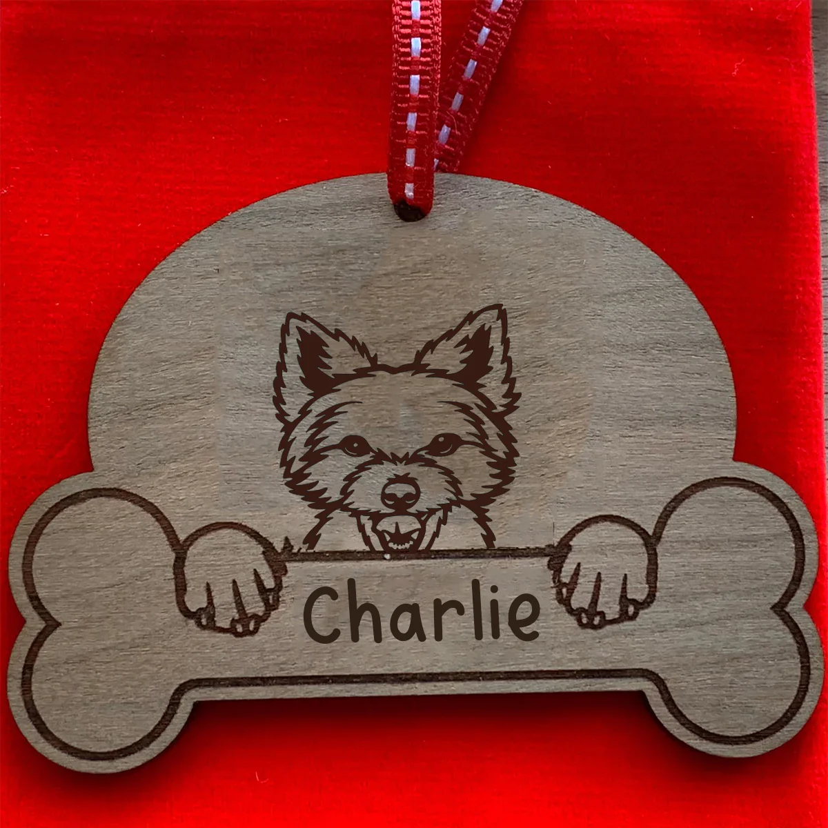 Dog Breed Christmas Bauble 3 - Image 56