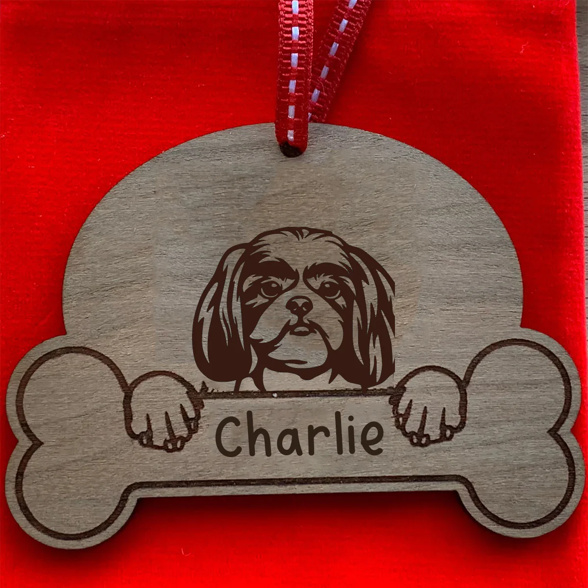 Dog Breed Christmas Bauble 3 - Image 57