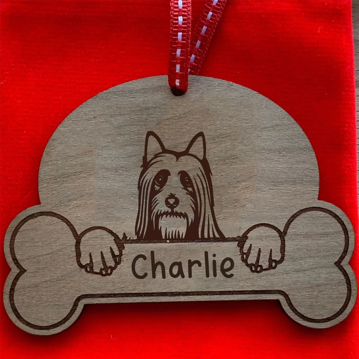 Dog Breed Christmas Bauble 3 - Image 59