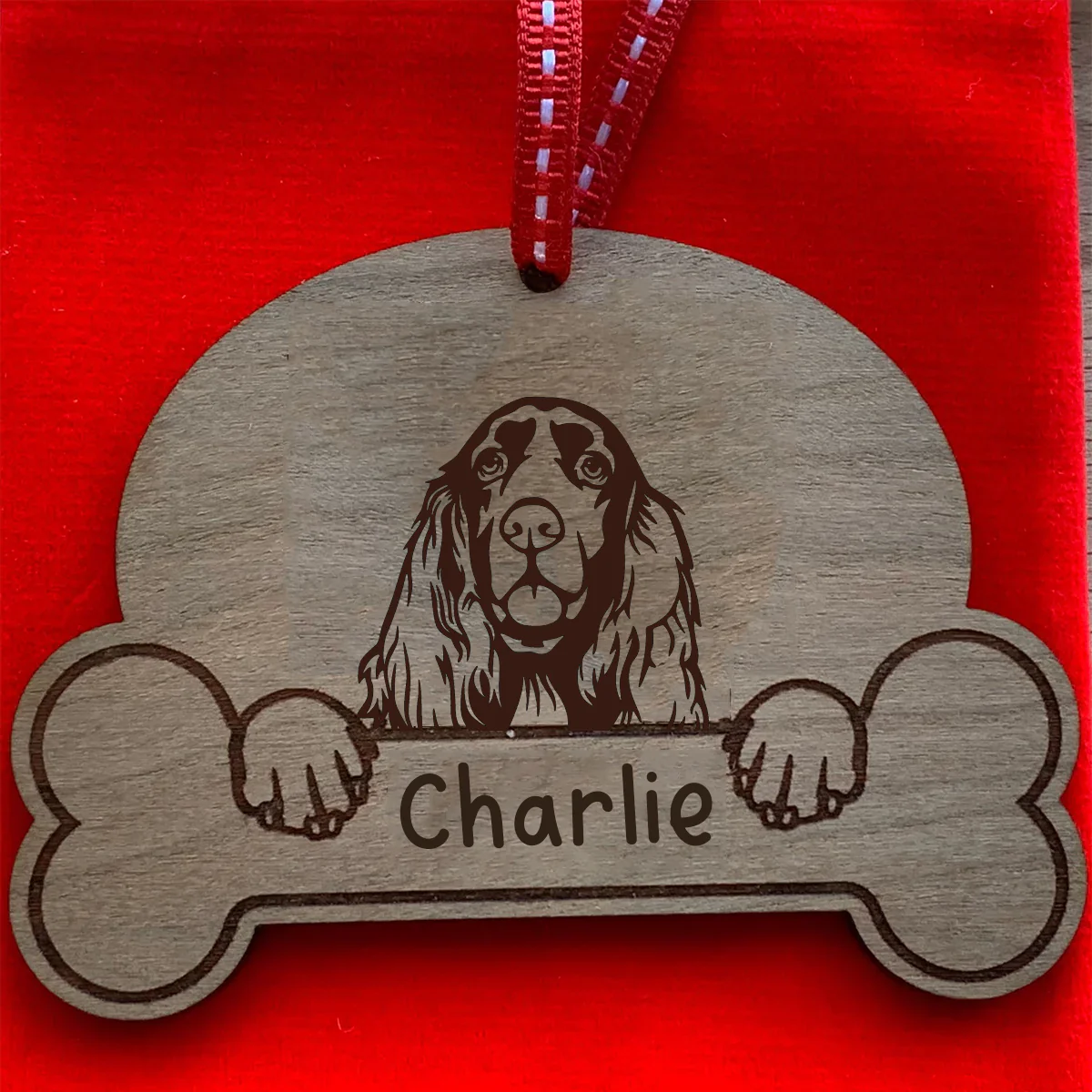 Dog Breed Christmas Bauble 3 - Image 66