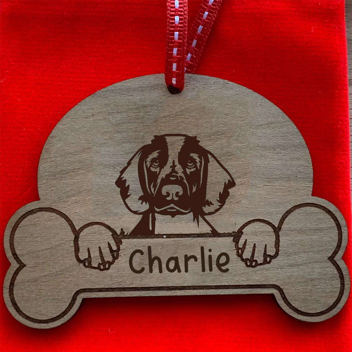 Dog Breed Christmas Bauble 3 - Image 70
