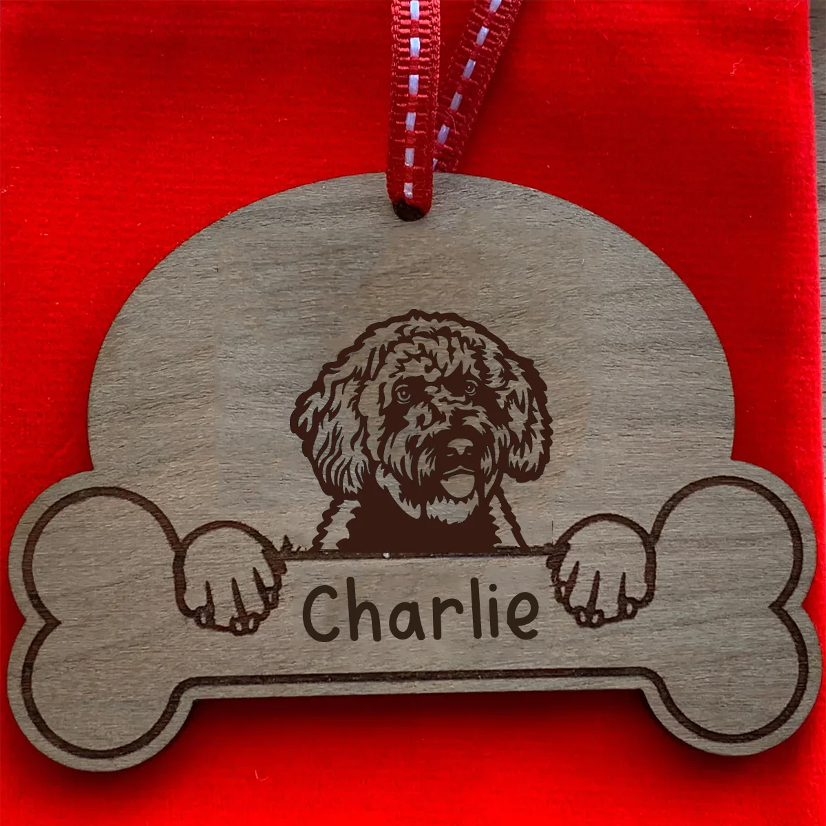 Dog Breed Christmas Bauble 3 - Image 71