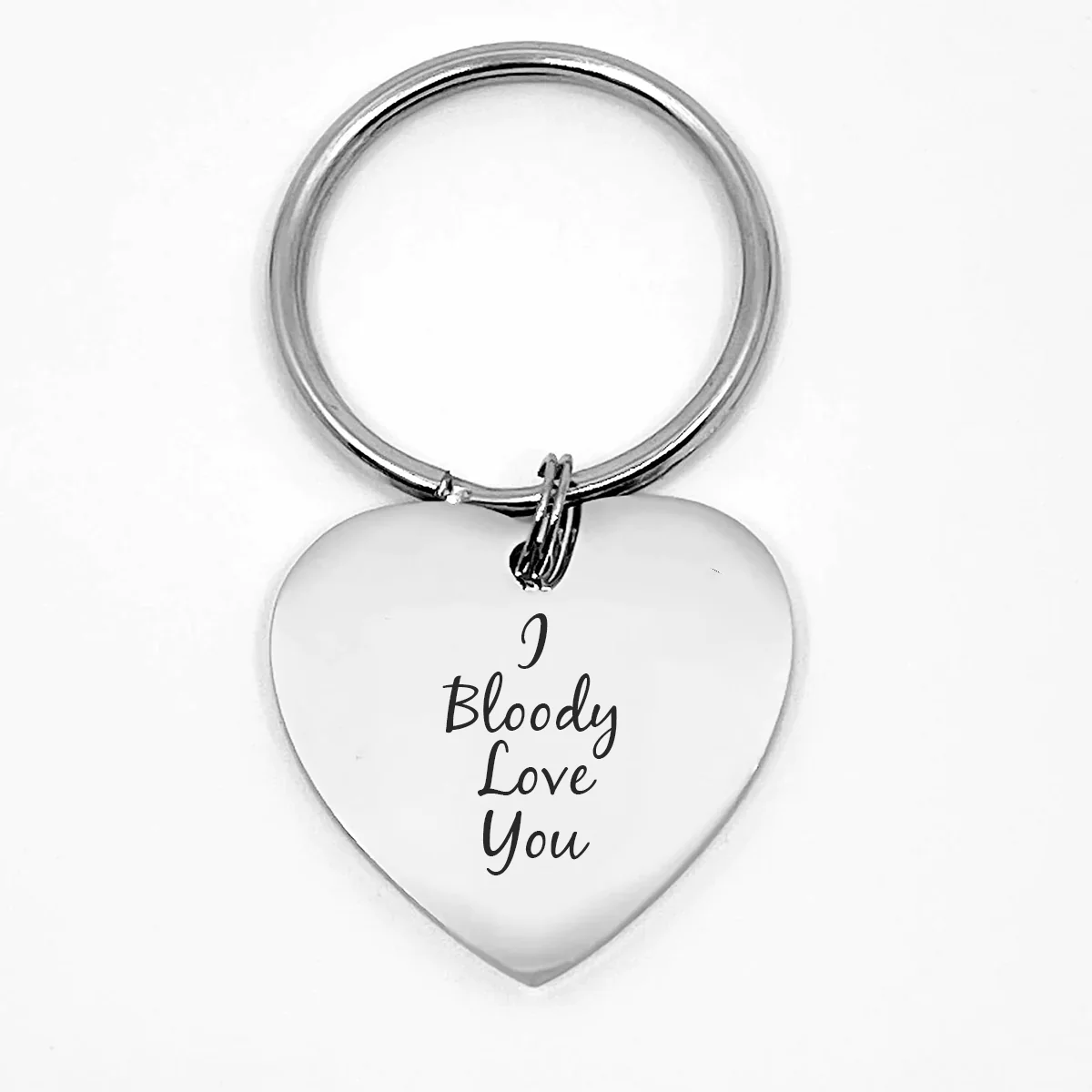 I Bloody Love You Keyring