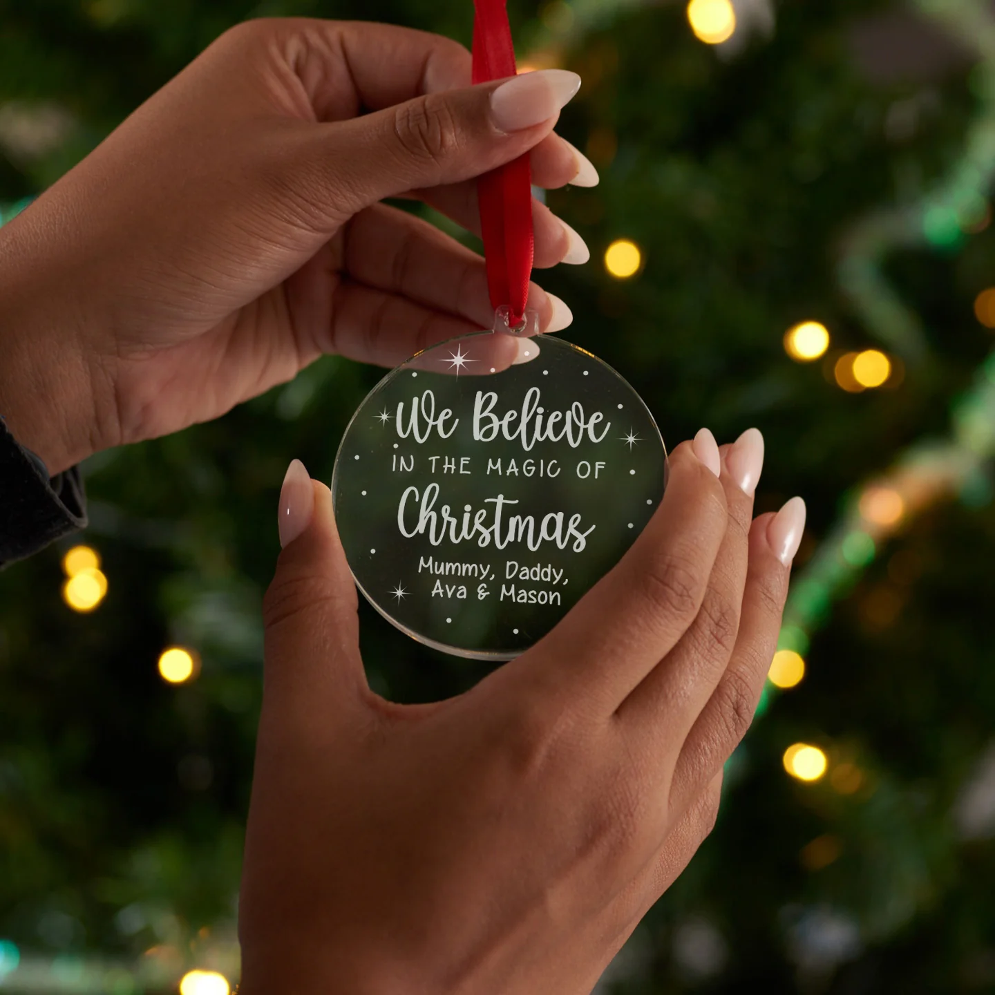 Personalised Magic Of Christmas Bauble - Image 3