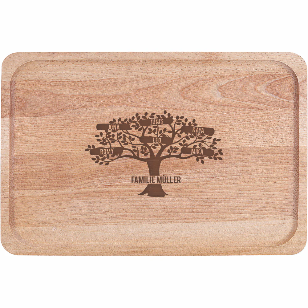 Personalisiertes Schneidbrett - Familie - Image 15