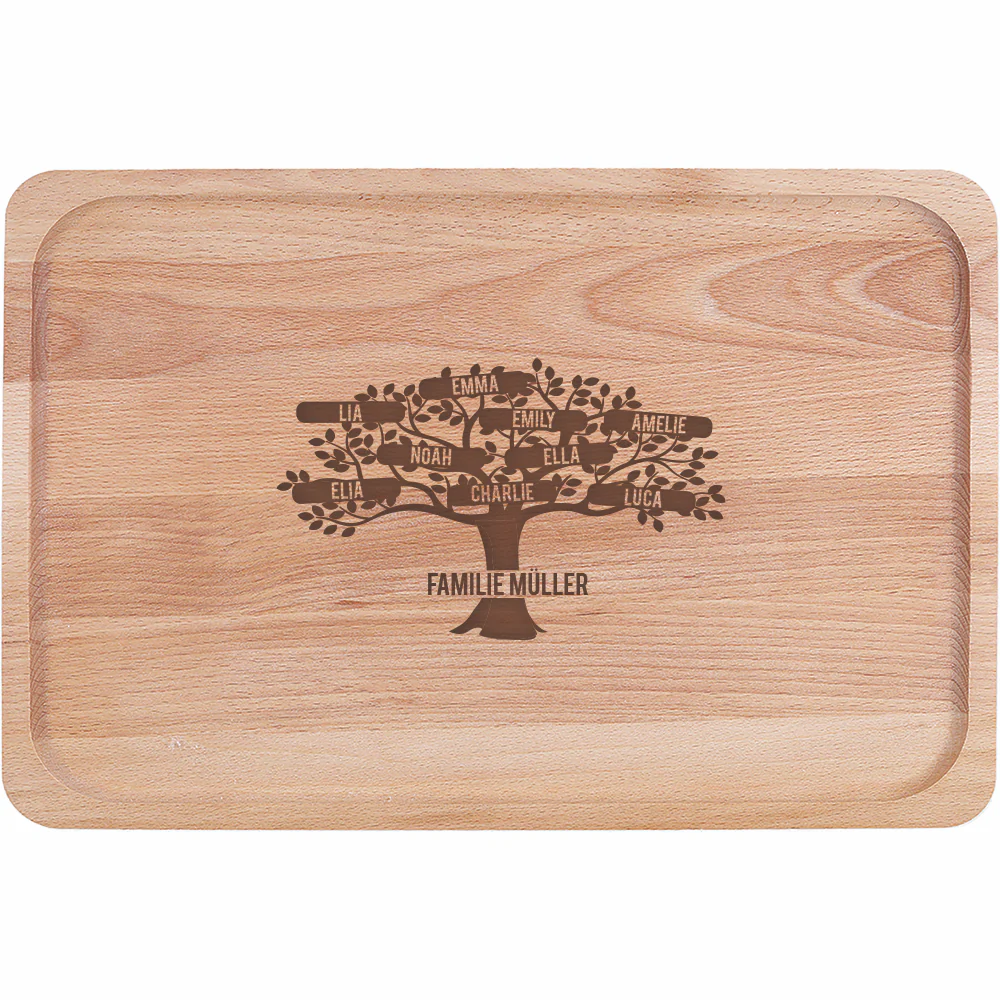 Personalisiertes Schneidbrett - Familie - Image 3